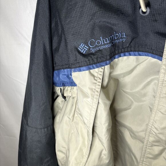 Columbia Fire Ridge Ski Parka Shell Black & Tan Jacket SIZE XL Winter Sports - Picture 12 of 16